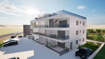 Thumbnail von Newly built apartment with terrace and sea view, only 30 meters to the beach