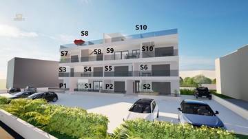 Thumbnail von Newly built apartment with terrace and sea view, only 30 meters to the beach