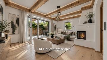 Investment property - Garden apartment in a quiet location with a view of the Kitzbühel Horn