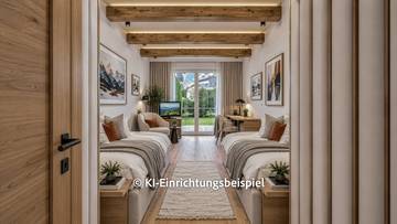 Thumbnail von Garden apartment with a recreational residence in a central quiet location