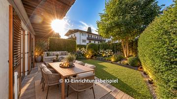 Thumbnail von Garden apartment with a recreational residence in a central quiet location