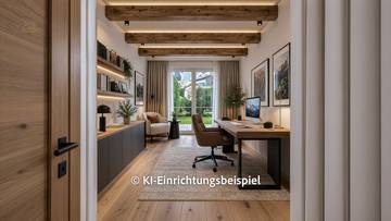 Thumbnail von Garden apartment with a recreational residence in a central quiet location