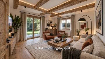 Thumbnail von Garden apartment with a recreational residence in a central quiet location
