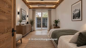 Thumbnail von Garden apartment with a recreational residence in a central quiet location