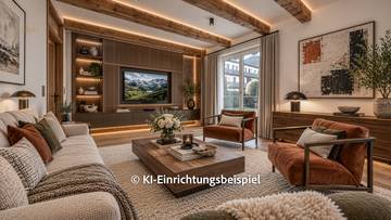 Garden apartment with a recreational residence in a central quiet location
