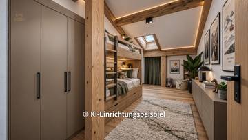 Thumbnail von Attic apartment with a beautiful mountain view