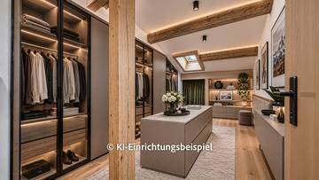 Thumbnail von Attic apartment with a beautiful mountain view