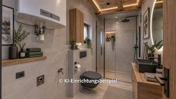 Thumbnail von Attic apartment with a beautiful mountain view