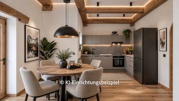 Thumbnail von Attic apartment with a beautiful mountain view