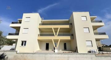 New build apartment with three bedrooms, terrace, and sea view