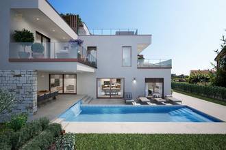 Thumbnail von Modern villa with pool, sauna, and sea view