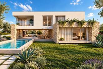 Thumbnail von Newly built villa with pool, garage, and sea view