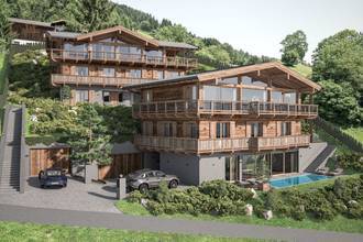 Plot of land with building permit for 2 luxury chalets