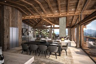 Thumbnail von Plot of land with building permit for 2 luxury chalets