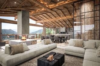 Thumbnail von Plot of land with building permit for 2 luxury chalets