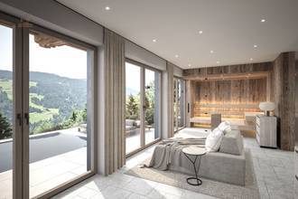 Thumbnail von Plot of land with building permit for 2 luxury chalets
