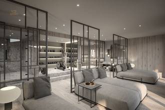 Thumbnail von Plot of land with building permit for 2 luxury chalets