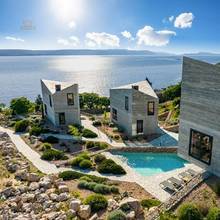 Thumbnail von Modern villa with swimming pool and sea view below Velebit