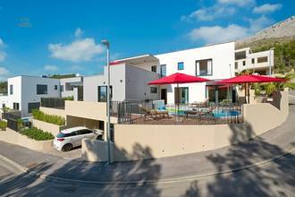 Thumbnail von Modern villa with heated pool, wellness area, and sea view