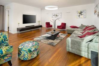 Thumbnail von Modern villa with heated pool, wellness area, and sea view