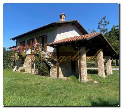 Immogold Süd-Piemont in Piero Wunderschönes, renoviertes Landhaus aus Stein und Holz mit eigenem, umzäunbarem Grundstück