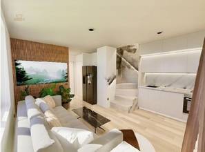 Thumbnail von House with three residential units, garden, and sea view, near the sea