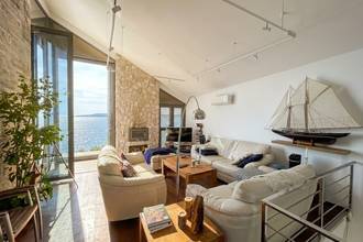 Thumbnail von Well-maintained stone house directly on the water, two units, saltwater pool