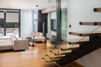 Thumbnail von Newly built luxury villa, fully furnished, heated ceramic pool, and pergola