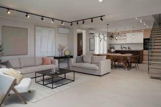 Thumbnail von Luxurious new build house, 130 meters to the water, heated pool and garden