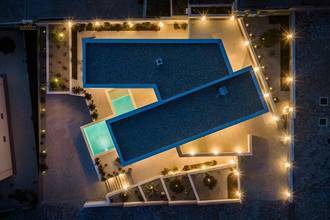 Thumbnail von Contemporary new-build villa, heated pool, wine cellar, and study