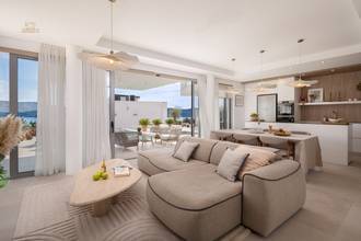 Thumbnail von Contemporary new-build villa, heated pool, wine cellar, and study