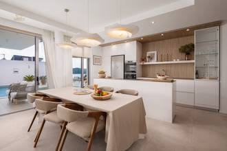 Thumbnail von Contemporary new-build villa, heated pool, wine cellar, and study
