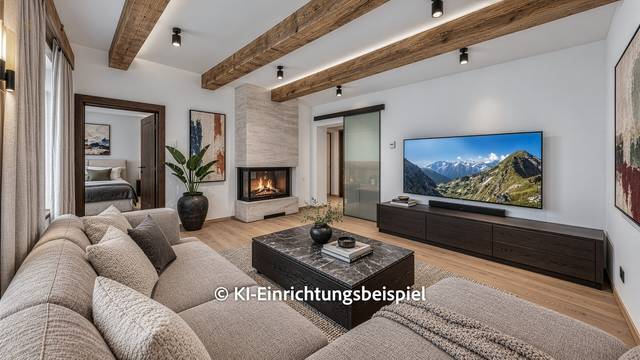3-Zimmerwohnung in zentrumsnaher Ruhelage