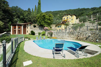 Thumbnail von Luxurious estate in Gargnano with lake view and swimming pool