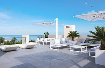 ***Komfortable 3-Zimmer-Obergeschoss-Wohnungen mit Gemeinschaftspool nur 250 m vom Strand***