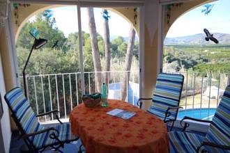 Thumbnail von ***Sehr gepflegte Villa in Oliva mit Privatpool und herrlichen Ausblick***