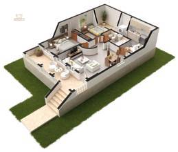 Thumbnail von ***3-Zimmer-Neubau-Reihenhäuser in einer Golfanlage mit Gemeinschaftspool***