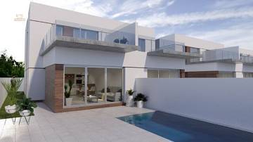 ***Doppelhaushälften in modernem Design mit Privatpool***