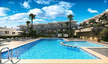 Thumbnail von ***4-Zimmer-Reihenhäuser mit Dachterrasse und Gemeinschaftspool bei Alenda Golf***