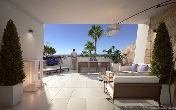 ***Fantastische 4-Zimmer-Wohnungen mit Meerblick und Gemeinschaftspool Nähe Golfplatz***