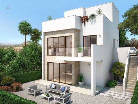 ***Elegante Neubau-Villen mit Souterrain und Gemeinschaftspool Nähe Golfplatz***