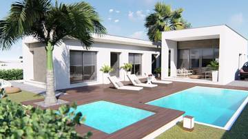 ***Moderne Neubau-Villa mit 3 Schlafzimmern und Privatpool***