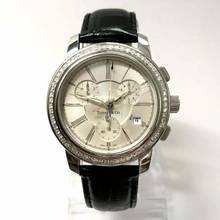  Tiffany Chronograph Steel Unisex Watch Diamond Bezel </h1> 