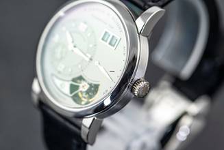 Thumbnail von A. Lange & Söhne Lange 1 limited Tourbillon | 704.025 | in 950 Platinum | 150 pieces