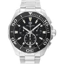 Thumbnail von TAG Heuer Aquaracer 300M CAY111A.BA0927 - Aquaracer Quartz Chronograph Black Dial Men's Watch </h1>