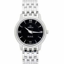 Thumbnail von Omega De Ville Prestige 424.10.27.60.01.001 - De Ville Prestige Quartz 27.4 mm Black Dial Steel Ladies Watch </h1>