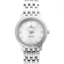 Thumbnail von Omega De Ville Prestige 424.10.27.60.05.001 - De Ville Prestige Quartz 27.4 mm White Mother Of Pearl Dial Steel La </h1>