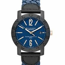  Bulgari 102634 - Blue Dial Automatic Men's Watch </h1> 