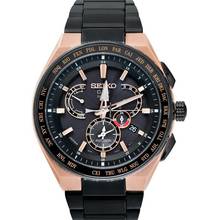 Thumbnail von Seiko Astron GPS Solar SBXB126 - Astron Eco-Drive Black Dial Ceramic Men's Watch </h1>