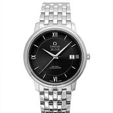 Thumbnail von Omega De Ville Prestige 424.10.37.20.01.001 - De Ville Prestige Co-Axial 36.8 mm Automatic Black Dial Steel Unisex </h1>